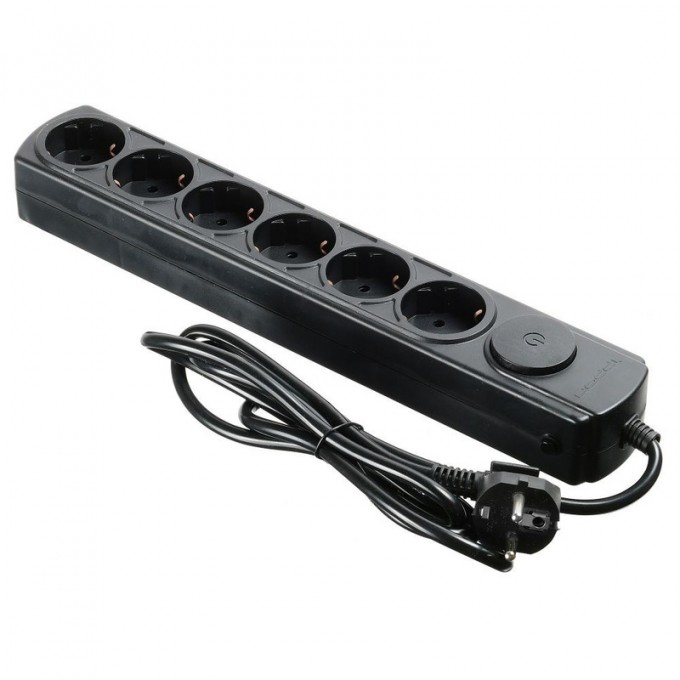 Сетевой фильтр IPPON BK232 3м (6 розеток) черный 4631