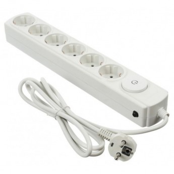 Сетевой фильтр IPPON BK212-16 1.8м (6 розеток) белый 8739